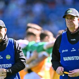 Mickey Harte and Declan Kelly