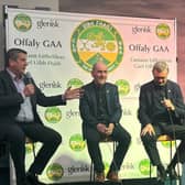 Michael Duignan interviewing Mickey Harte, Jimmy Barry Murphy, Nicky English