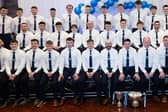 Tullamore championship winning players and mentors at their dinner dance.