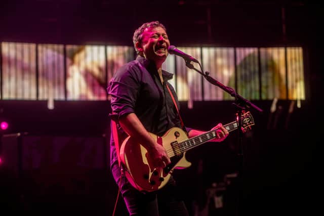 While the glam style of their youth may be gone, Manic Street Preachers proved they could still display the heavy riffing of their earliest work in the powerful performance.