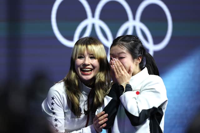 Most eyes had been on Petrosian, who had scored a lifetime best 72.89 for her quad-free, Michael Jackson-themed short programme on Tuesday, leaving her less than four points off third-placed Liu.