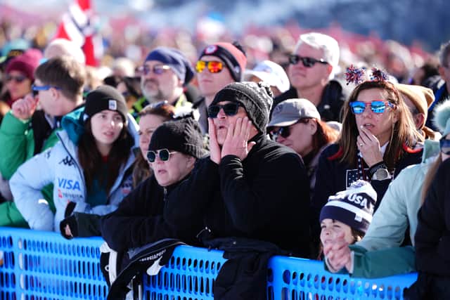 He said: “Tragic, but it’s ski racing I’m afraid. I can only say thank you for what she has done for our sport, because this race has been the talk of the Games and it’s put our sport in the best possible light.