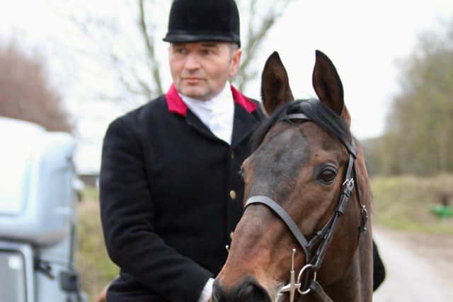 “We don’t jump anything of a silly height because he’s still a novice, but I’ve had some very good days on him.
