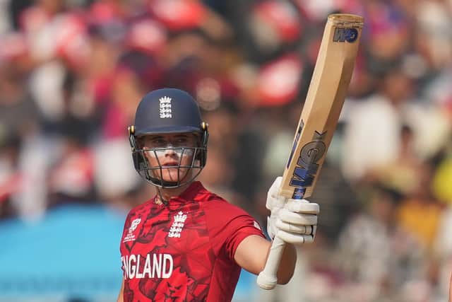 Brook sparked into life by clearing the rope off Sandeep Lamichhane and Dipendra Singh Airee but Bethell – attempting a similar takedown of the latter – found the hands of Bam, which led to a mini-slump for England, who took just 13 runs from the following 23 deliveries after the wicket.