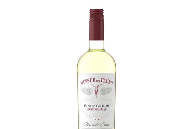 2. Messer del Fauno Sicily Pinot Grigio 2024, Italy, £12, Ocado