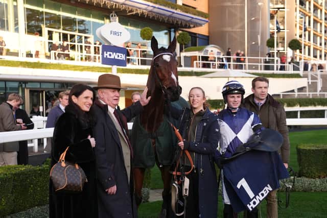 “He’s a nice, exciting horse to look forward to.”