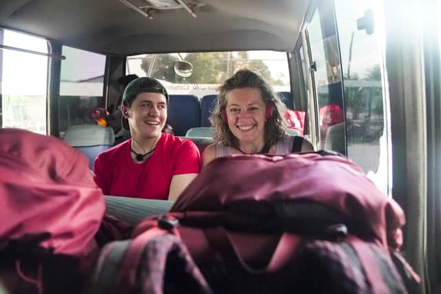 Molly added: “I feel like we have absolutely, like, thrown ourselves in at the deep end. Way out of our comfort zone and I feel like we are enjoying it.”