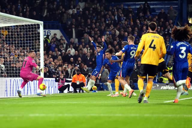 Enzo Maresca’s players were booed off at the break, such was the lack of penetration from a team whose game plan appeared to be to try to pass Wolves to death in midfield.