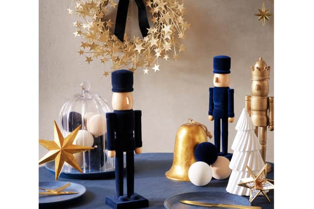 7. Habitat Gold Star Christmas Wreath, £15; rest of items from a selection, Habitat