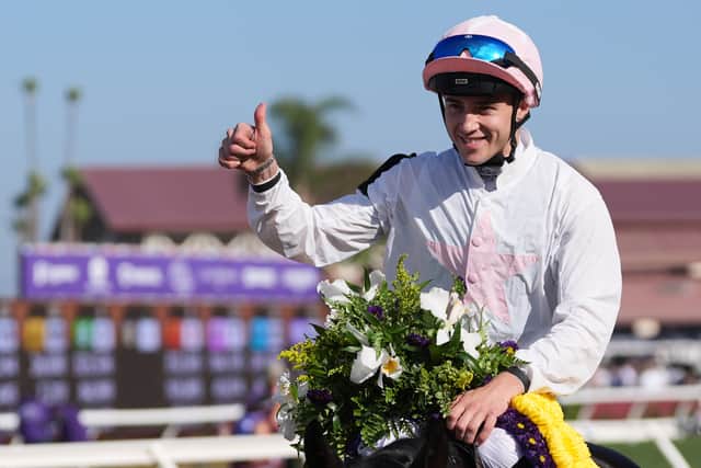 He went on: “We were trying to go to Melbourne (Cup), but we had Absurde (same owners) going there and because of his medical history we had to come up with a different plan.