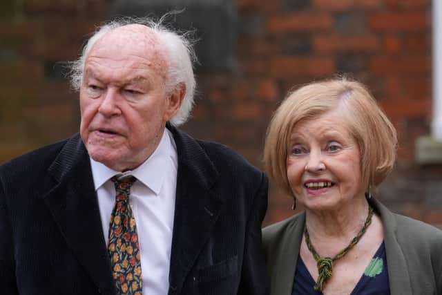 “Pru was married to Timothy West for 61 years. He died in November 2024.