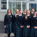 Students of St. Anne's Secondary School in Tipperary Town