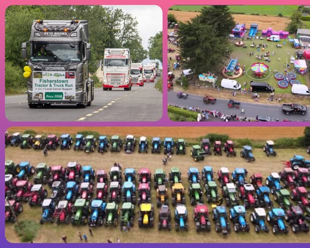 The 2025 Fisherstown Tractor and Truck run raises €55, 517 to the Oncology department of St James' Hospital.