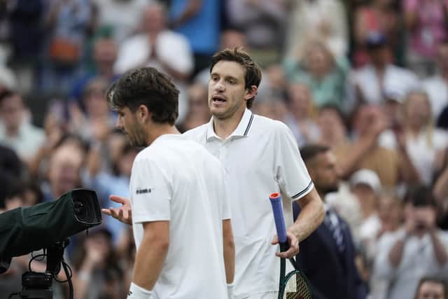 Fourth round – Cameron Norrie beat Nicolas Jarry 6-3 7-6 (4) 6-7 (7) 6-7 (5) 6-3