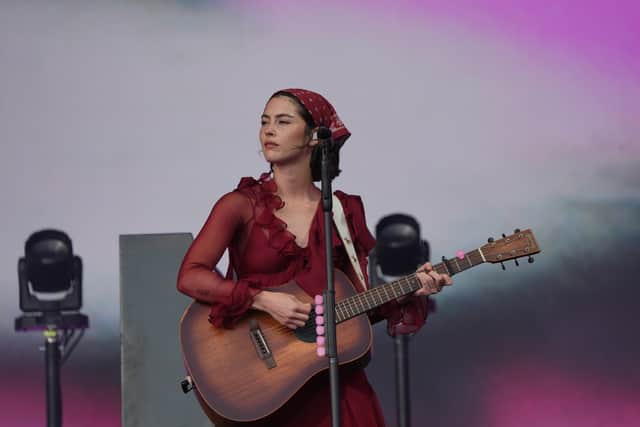 The singer said the response from the fans had given her “chills”.