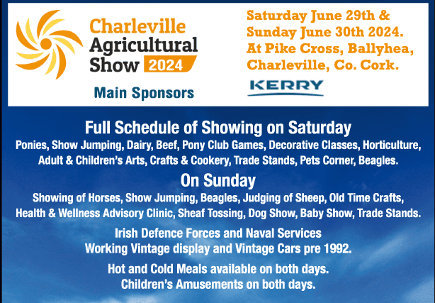 The weekend will feature a wide variety of competitions across multiple categories, including cattle, sheep, horses, ponies, dogs, horticulture, arts, crafts, baking, and photography.