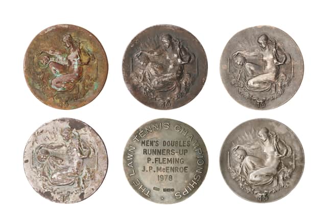 The medals form part of a new exhibition, Secrets of the Thames, at London Museum Docklands, which features objects found through mudlarking – the historic practice of scouring the foreshore at low tide for artefacts.