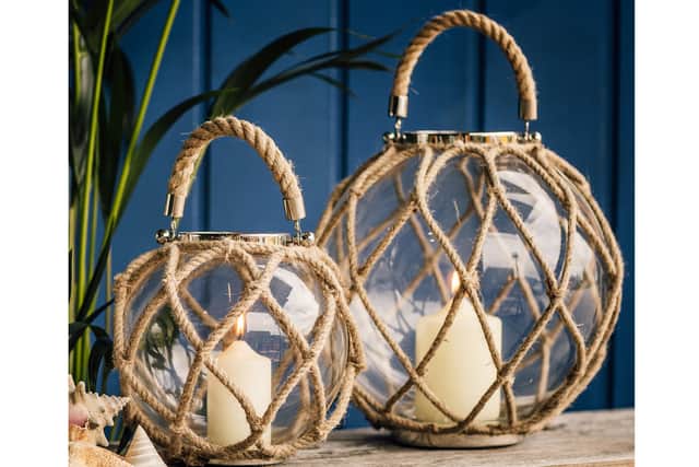 5. La Rochelle Globe Lanterns: Medium, right, £69.95, (was £115), Annabel James