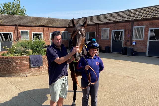 “Everything is going well and she has travelled over really well,” said trainer Henry Dwyer.