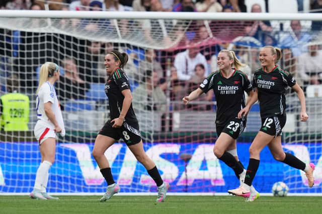 Renee Slegers ‘so proud’ as Arsenal reach Women’s Champions League final
