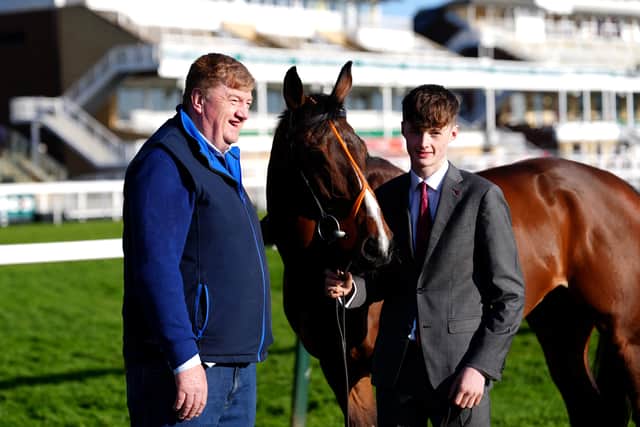 “I have to talk to the owner, but we were second in the French Champion Hurdle last year and I would say we might head back for that,” said Hanlon.