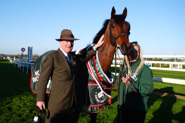 Willie Mullins appeared on BBC Breakfast on Monday morning with Nick Rockett by his side and said: “He’s out having a pick of grass and he’s in good form. He was a little tired after the race, as you’d expect, but he travelled home well and he’s doing well.