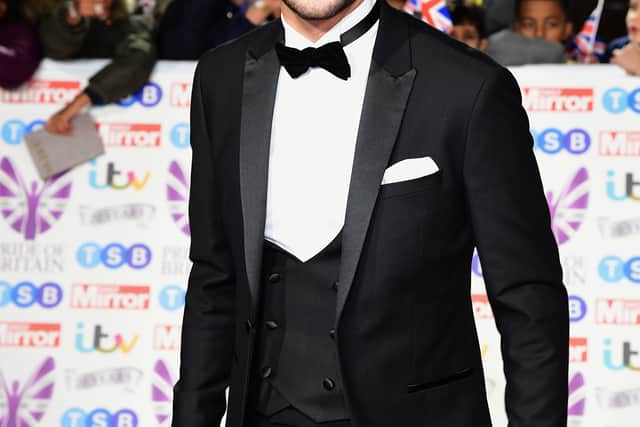 Reality TV star Chris Hughes was the fourth contestant to enter the house.