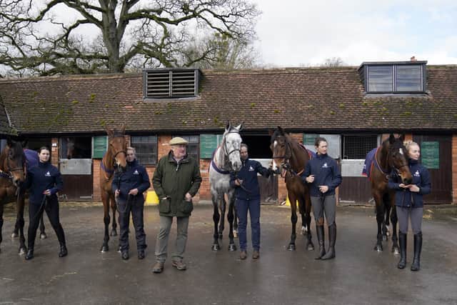 “He’s gone well round there before and Coral Gold Cup winners have a good record in the race. Hopefully he will be our leading chance.”