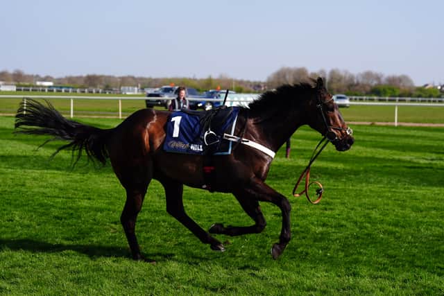 While stablemate Jonbon put his Cheltenham disappointment behind him with victory in Friday’s Melling Chase, Constitution Hill could now try to get his career back on track at the Puchestown Festival on May 2, although his training team have work to do ahead of that target.