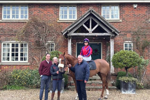 “Half of each share goes to the Bob Champion Cancer Trust, which is fantastic, so it’s great on two fronts, enjoyment from the racing side and helping a charity.”