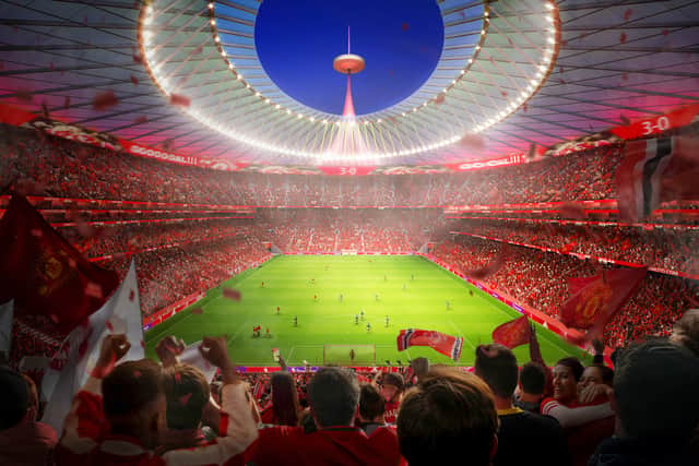 Man Utd unveil plans to build new 100,000-seater stadium to replace Old ...