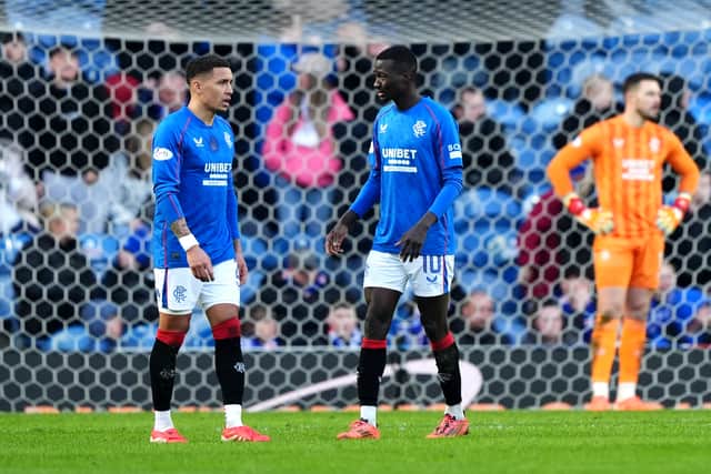 “That’s the hard thing but also the good thing about playing for Rangers.