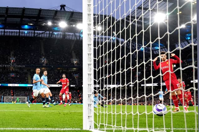That moment aside, City, for all their possession, rarely looked like troubling Alisson.