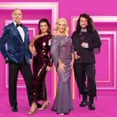 The DWTS judging panel features Loraine Barry, Brian Redmond, Arthur Gourounlian and professional dancer Karen Byrne