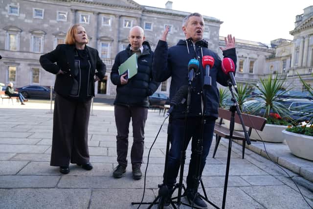 He added: “Rent regulation is not the reason for sluggish new housing supply. This is down to the failures of Fianna Fail and Fine Gael’s housing plan.”