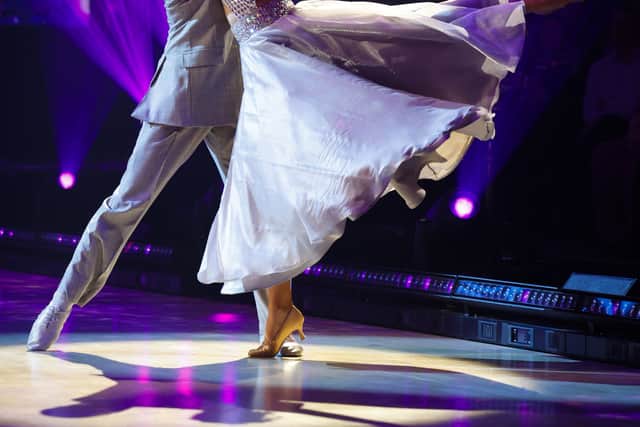 She praised the show’s costume team who have been adding diamantes to it each week so her costumes match the implant, which is an electronic device that can help provide a sensation of hearing to those who have severe to profound hearing loss.