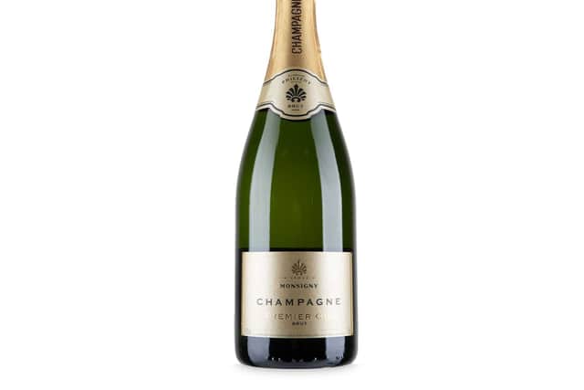 1. Veuve Monsigny Champagne Premier Cru Brut, France, £21.99, Aldi, in-store