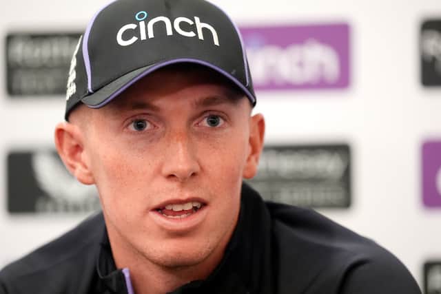 The tourists were crying out for a period of calm but Brook and Pope kept their feet to the floor by scoring 81 runs off 80 balls in the run up to lunch. Pope tickled his first ball to the fine-leg boundary before Brook stepped outside leg and smashed Smith out of the ground.