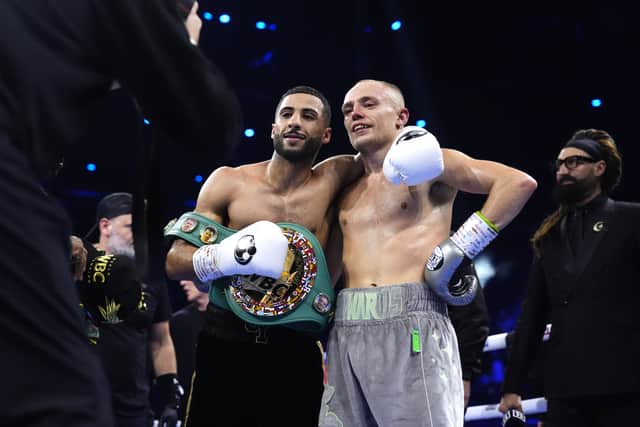 The 2020 Olympic gold medallist, who lost to Edwards on a split decision when the pair fought as amateurs in 2015, told BBC Radio 5 Live: “I was scared going into camp, worried what Sunny could do to me. I sparred him, he was hard to spar, he’s beaten me before, he’s been the man in the division, so I had to train as hard as I could to compete with him.