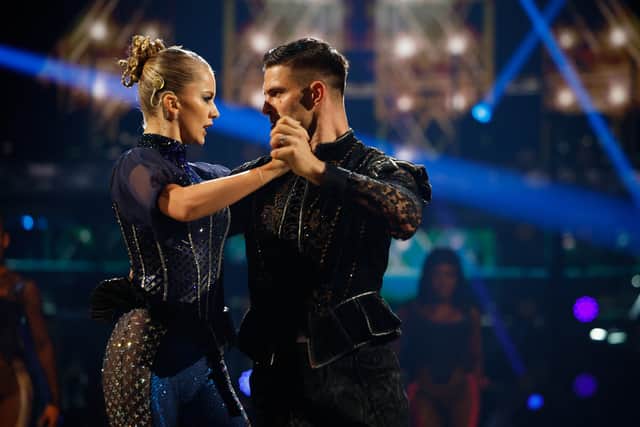 “So I want to say to you, thank you for respecting our art form of ballroom and latin. The way you handled it was like a true pro. You’re my winner.”