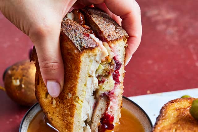 Warm gravy for dipping, optional