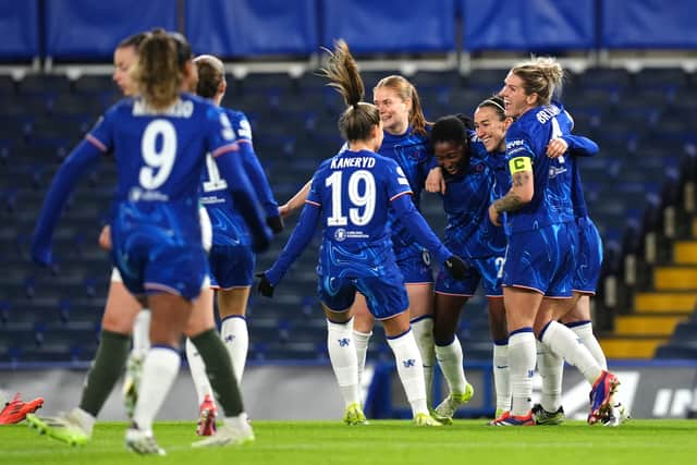Bompastor had demanded a fast start from Chelsea and she got it, with Bronze opening the scoring after just 65 seconds.