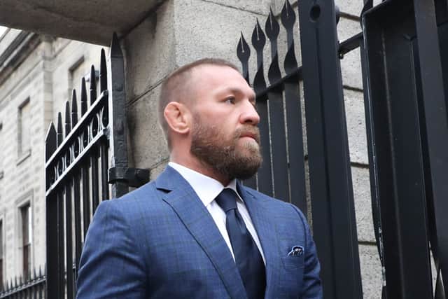 Mr McGregor described how he had been out the night before with friends in Dublin and had been parting at the Krystle nightclub until around 6am or 7am.