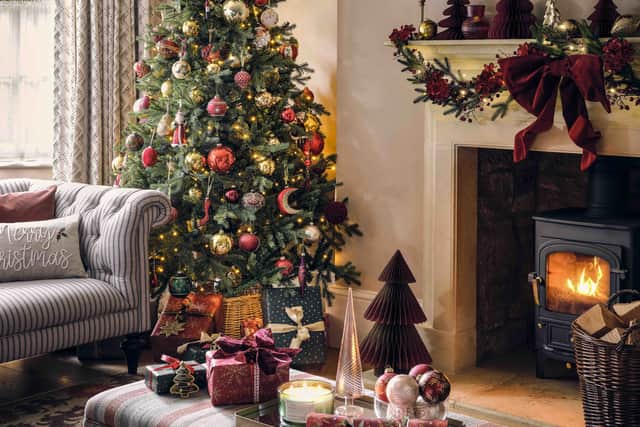 8. Benmore 7ft Pine Artificial Christmas Tree, £179, Dobbies Garden Centres