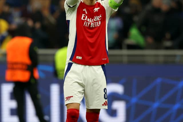 Arteta was growing increasingly frustrated and he bizarrely ended up in the referee’s notebook when he handled the ball with it still in play.