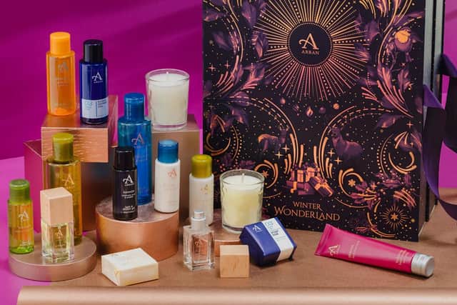 Best for scent: Arran Sense of Scotland Perfume and Fragrance Advent Calendar, £80