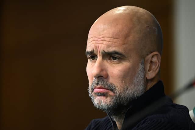 Guardiola once again declined to give any indication regarding his own future at City.