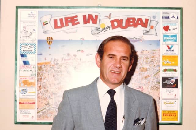Dubai Duty Free said in a statement that Mr McLoughlin died on Wednesday after a short illness.