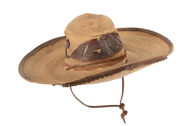 Meanwhile, Tuco’s stunt sombrero could sell for an estimated £5,000 to £10,00.