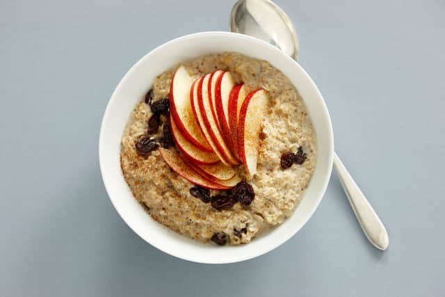 “Try adding cinnamon as a healthier alternative to sugar if you have to add something a little sweet,” Dr James Goolnik, dentist at Optimal Dental Health. “Use fruits to sweeten rather than sugar or honey, as fruit has fibre which slows down sugar release so you’re less likely to cause blood sugar spikes.”